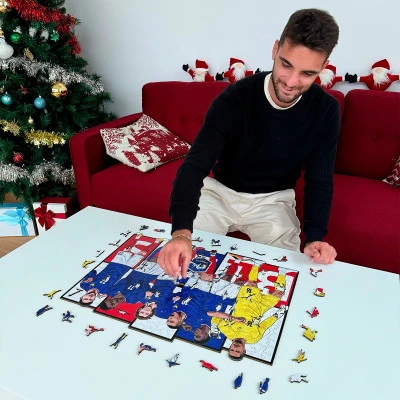 Drvena slagalica Francuska (150 kom.)