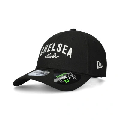 Kapa Chelsea Cappellino 9FORTY Wordmark Repreve Nero