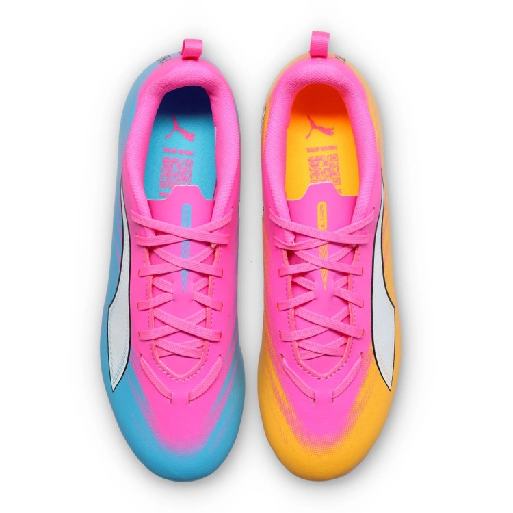 bota-puma-ultra-6-play-fgag-kinder-rosa-5