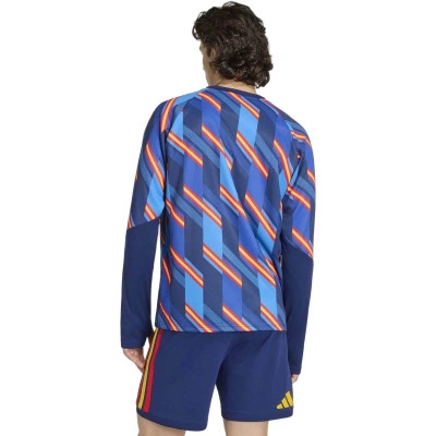 Majica Španjolska Pre-Match Home Dugi rukav Svjetsko prvenstvo 2026