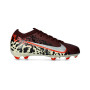 Air Zoom Mercurial Vapor 16 Pro FG Djeca-Burgundy Crush-Mtlc Silver-Univ Red-Fossil