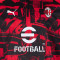 Majica dugih rukava Puma AC Milan Pre-Match Home 2026-2027