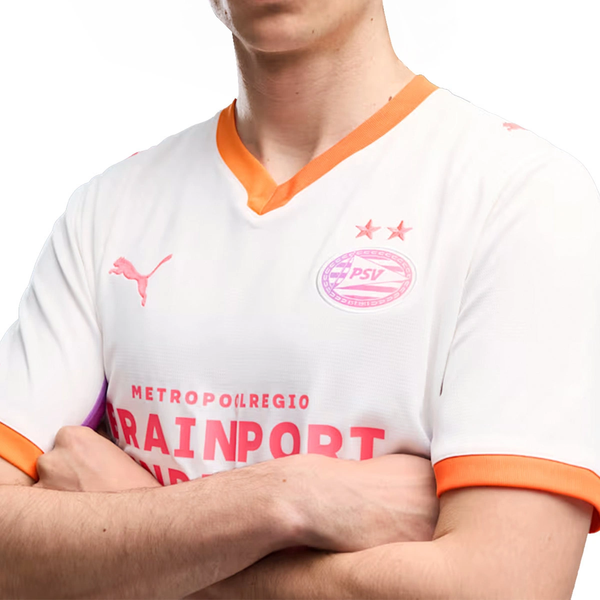 camiseta-puma-psv-segunda-equipacion-2026-2027-puma-white-orange-glow-2