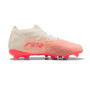 Future 9 Pro FG/AG Djeca-Sugared Almond-PUMA White-Red