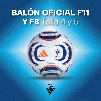 Lopta Tiro Oficial F11 y F8 FFCV T4 y T5 League Ball
