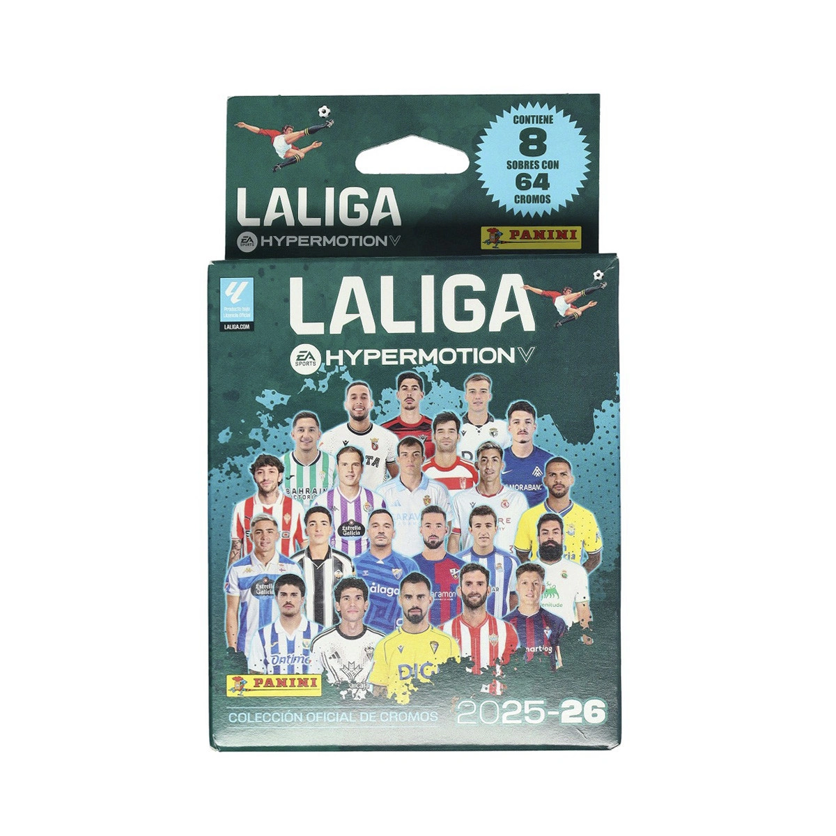 varios-panini-ecoblister-8-sobres-liga-hypermotion-2025-2026-multicolor-0