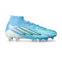 F50 Sparkfusion Elite FG/AG Ženski-Semi Blue Burst-White-Lucid Pink