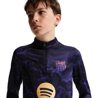 Majica dugih rukava FC Barcelona Pre-Match Gostujući x Kobe 2026-2027 Djeca