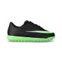 Air Zoom Mercurial Vapor 17 Club Turf Djeca-Black-Illusion-Green-Black