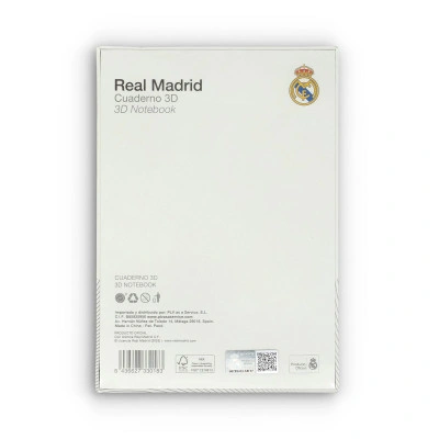 Cuaderno Real Madrid Bijela Veličina M