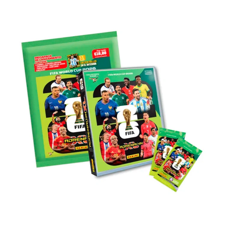 panini-megapack-fifa-world-cup-2026-archivador-2-sob.-2-tc-ed.limitda-guia-check-list-ta-green-1