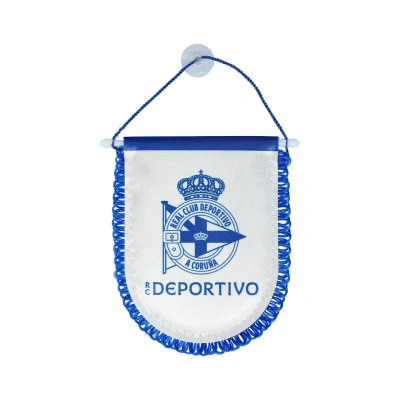 Zastavica za auto RC Deportivo A Coruña Bicolor