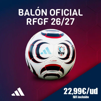 Lopta Tiro RFGF League Ball Real Federación Galega de Fútbol