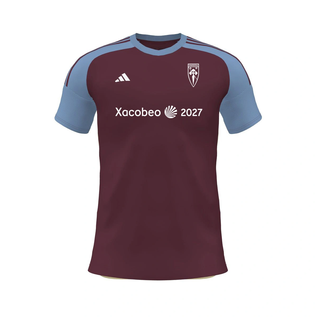 camiseta-adidas-1-equipacion-sd-compostela-2026-2027-burgundy-light-blue-0