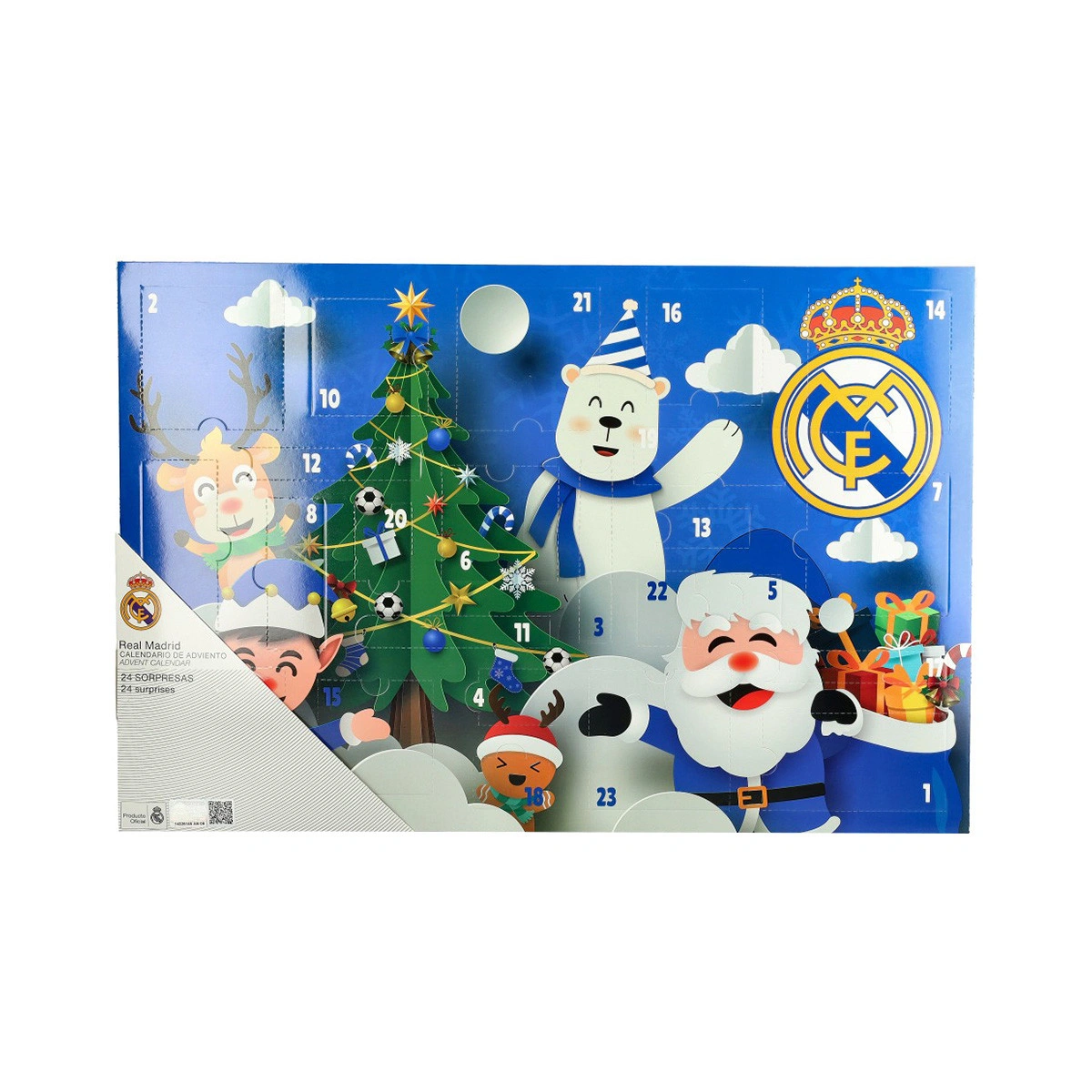 varios-real-madrid-cf-calendario-de-adviento-real-madrid-cf-multicolor-0