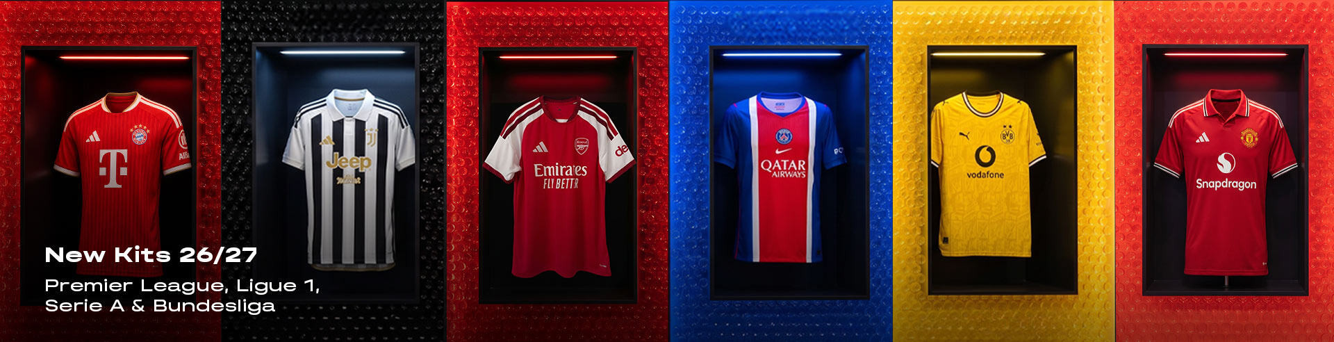 mix camisetas fans 26 27
