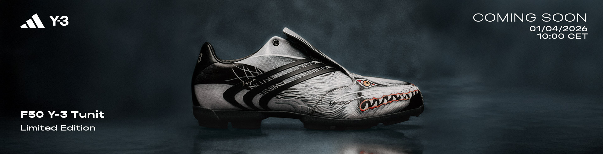 adidas f50 y3 tunit lc coming soon abril 2026