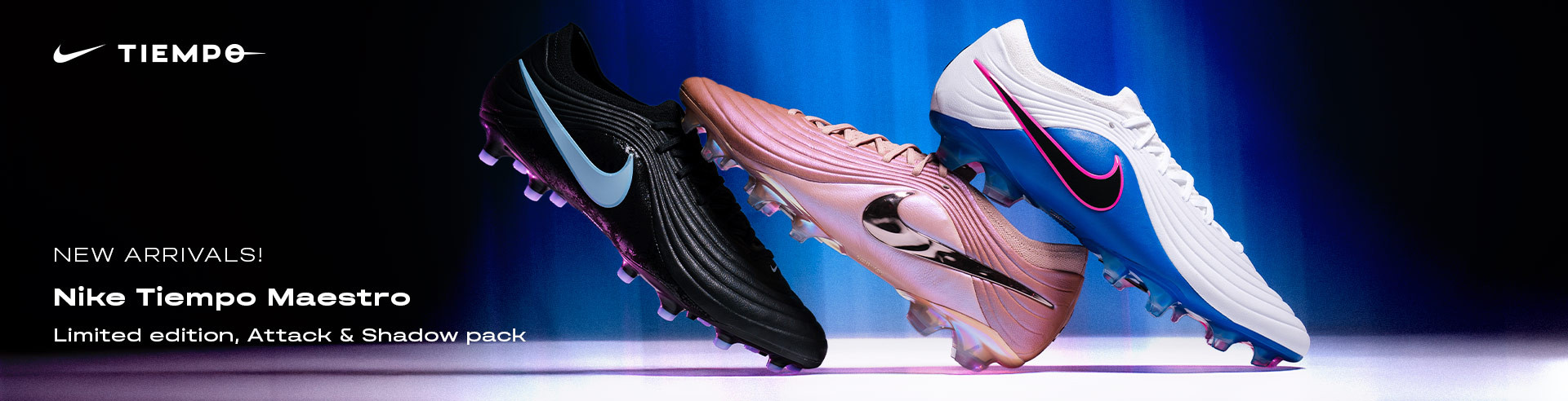 nike tiempo maestro attack + shadow + launch  new arrivals enero 2026 all