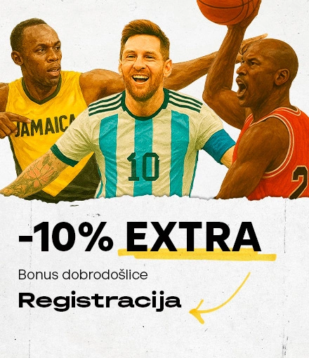 10% dodatnog popusta: Bonus dobrodošlice